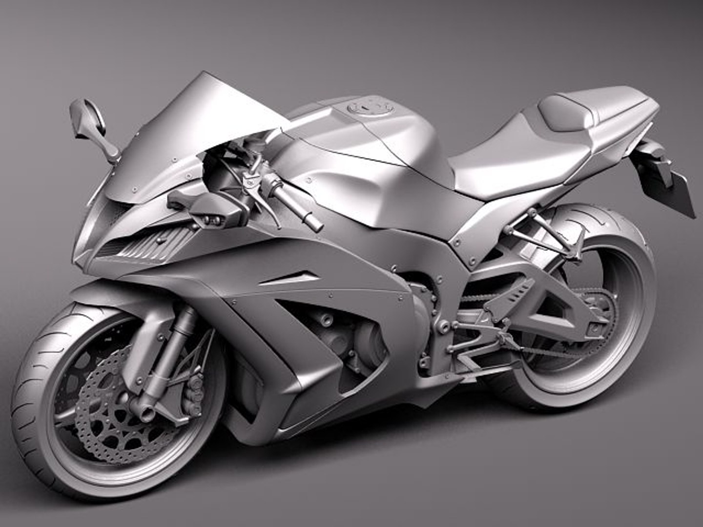 3d Kawasaki Ninja R Zx-10r