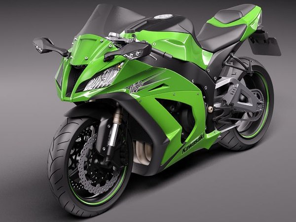 カワサキニンジャZX-10R 20113Dモデル - TurboSquid 616046