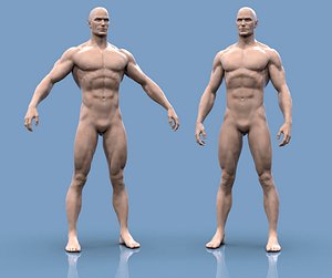 Base mesh male body