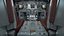 3D model United Airlines Boeing 737-900 with Interior Rigged for Cinema 4D