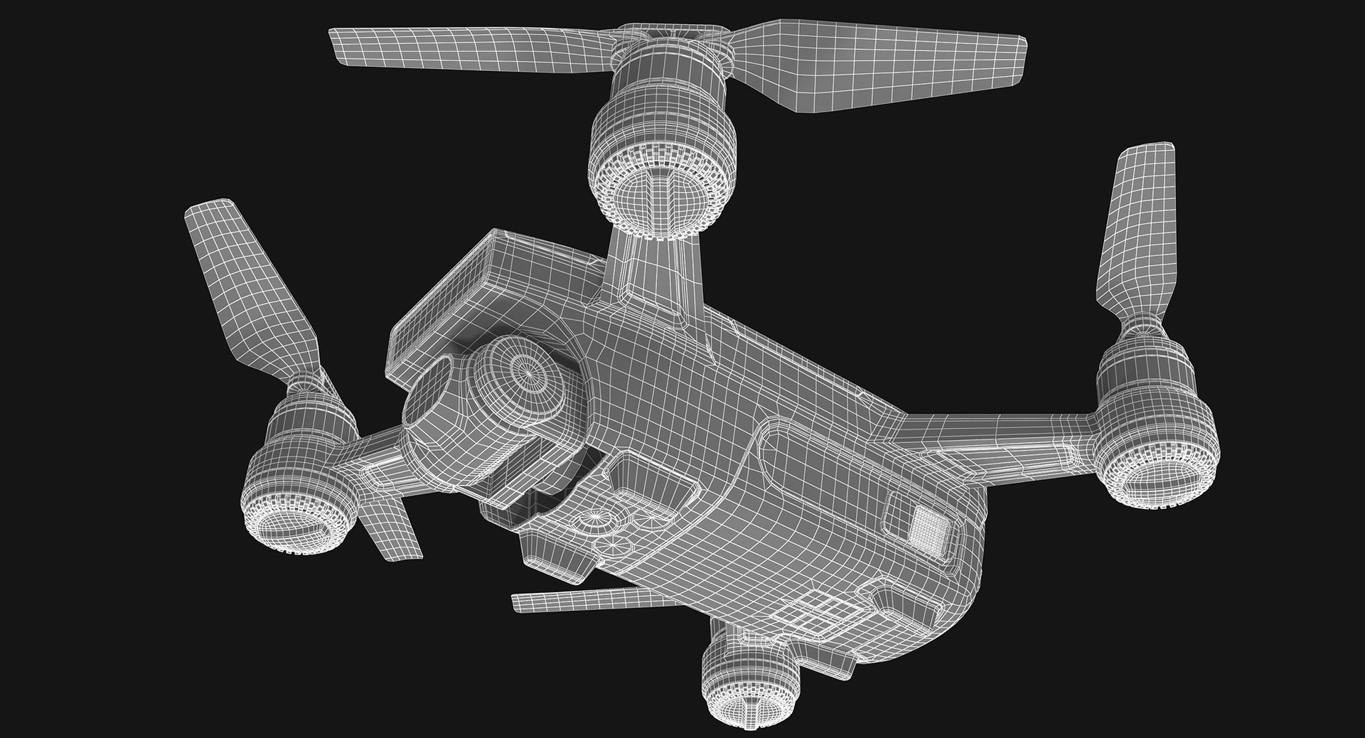 3D dji spark drone https://p.turbosquid.com/ts-thumb/4y/Ggxz4U/cJkNRawB/00017/jpg/1500236306/1920x1080/fit_q87/b3089f01aacb24d7b8cb07242fe31252a20a6631/00017.jpg