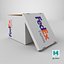 FedEx Express Archive Box White