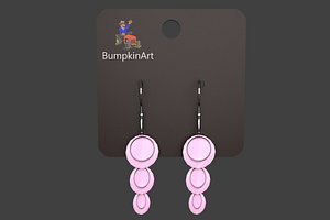 display earrings 3D model