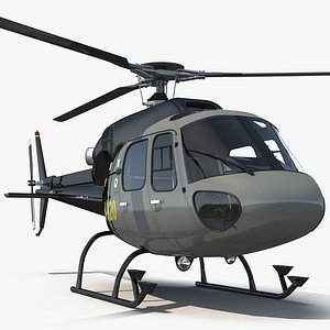 eurocopter as355 f private 3d max