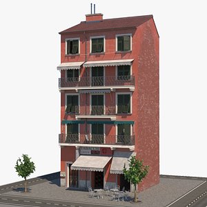 3D italy realistic architecture