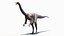 3D model ornithomimus