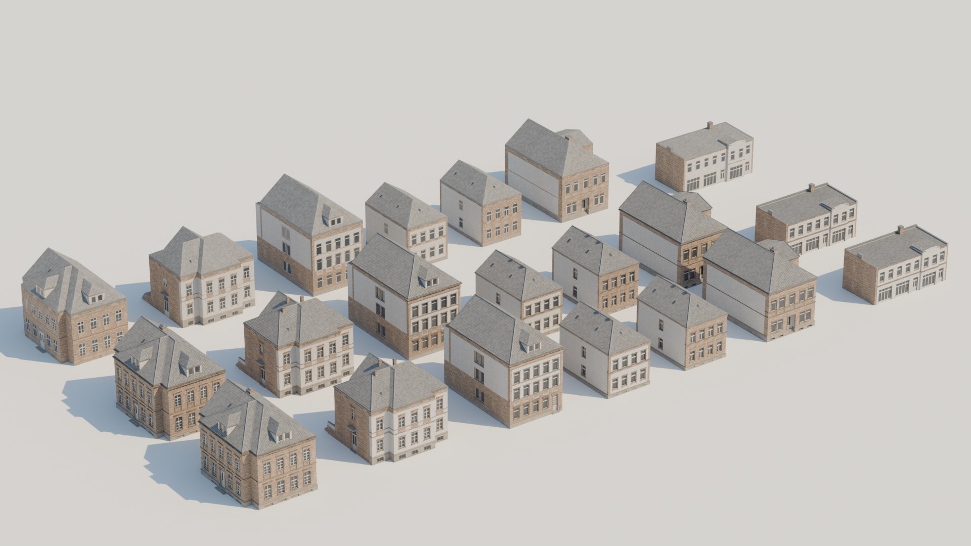 Classic European Houses Recolourable 7 Buildings Pack 3D model https://p.turbosquid.com/ts-thumb/4y/QR7XLh/Rz/ssb_showcase_9/png/1792153899/1920x1080/fit_q87/11bc70d7e263c0b8b04dd51fb7323be4598b71e2/ssb_showcase_9.jpg