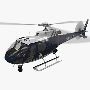 AS-350 Baltimore County Police Animated