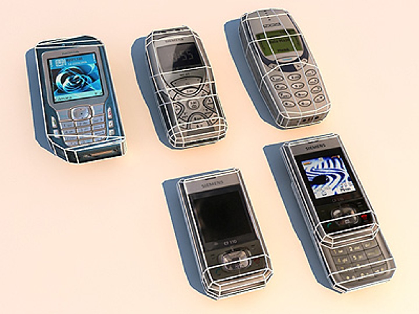 Cell Phone 3d Model