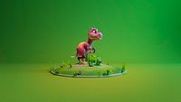 Cartoon Trex