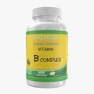 Vitamin B Complex Bottle