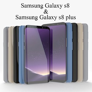 samsung galaxy s8 3D model
