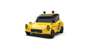 3D stylizedcar car model