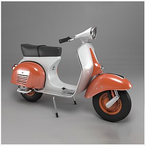 vespa 150 1960 3ds max