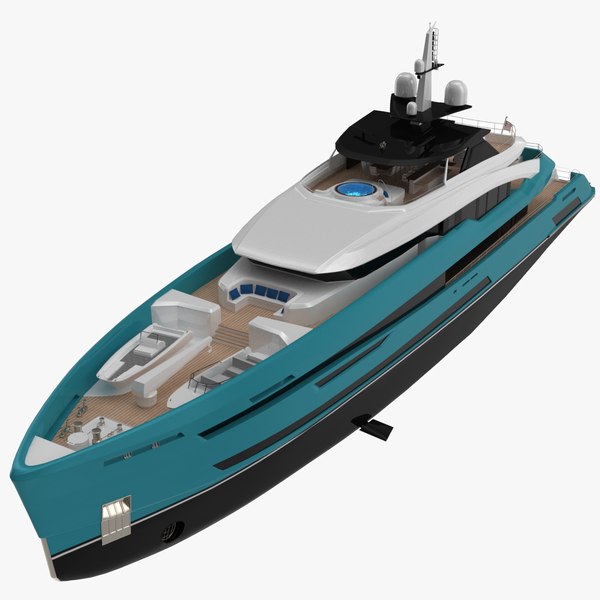 3D Miraflores Yacht model