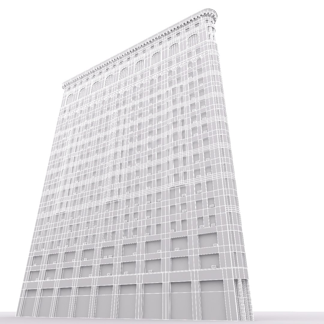 Flatiron Building 3d X