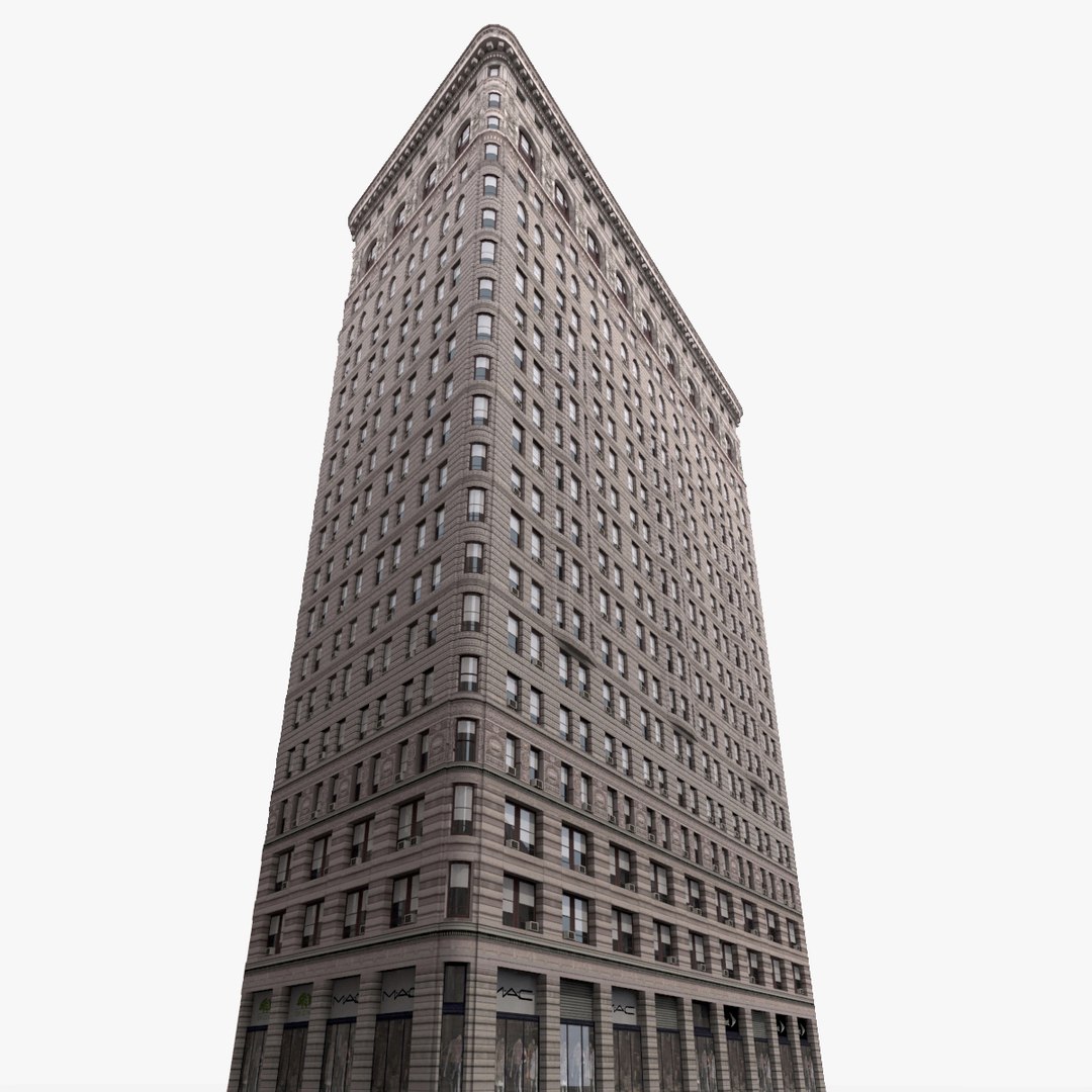 Flatiron Building 3d X