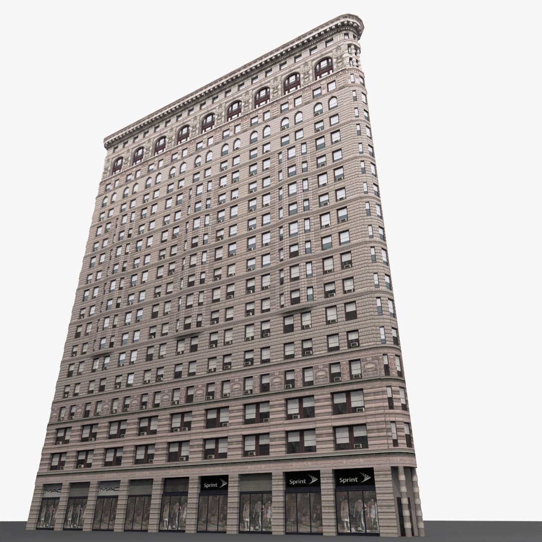 Flatiron Building 3d X
