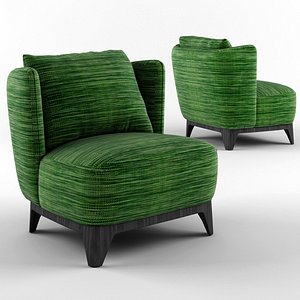 sits alma arm chair 3D model