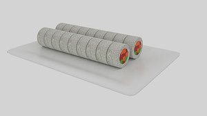 rice roll sushi model