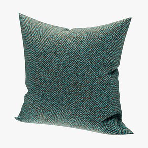Chevron Accent Pillow 3D model