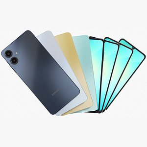 3D Samsung Galaxy A06 All Colors