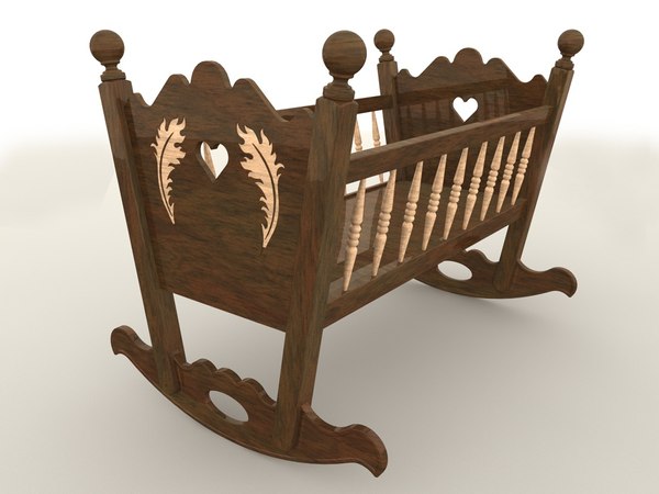 rocking baby cradle 3ds