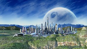 3D Immersive city model