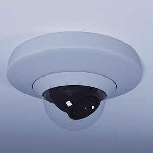wireless ip camera 720p 3d model