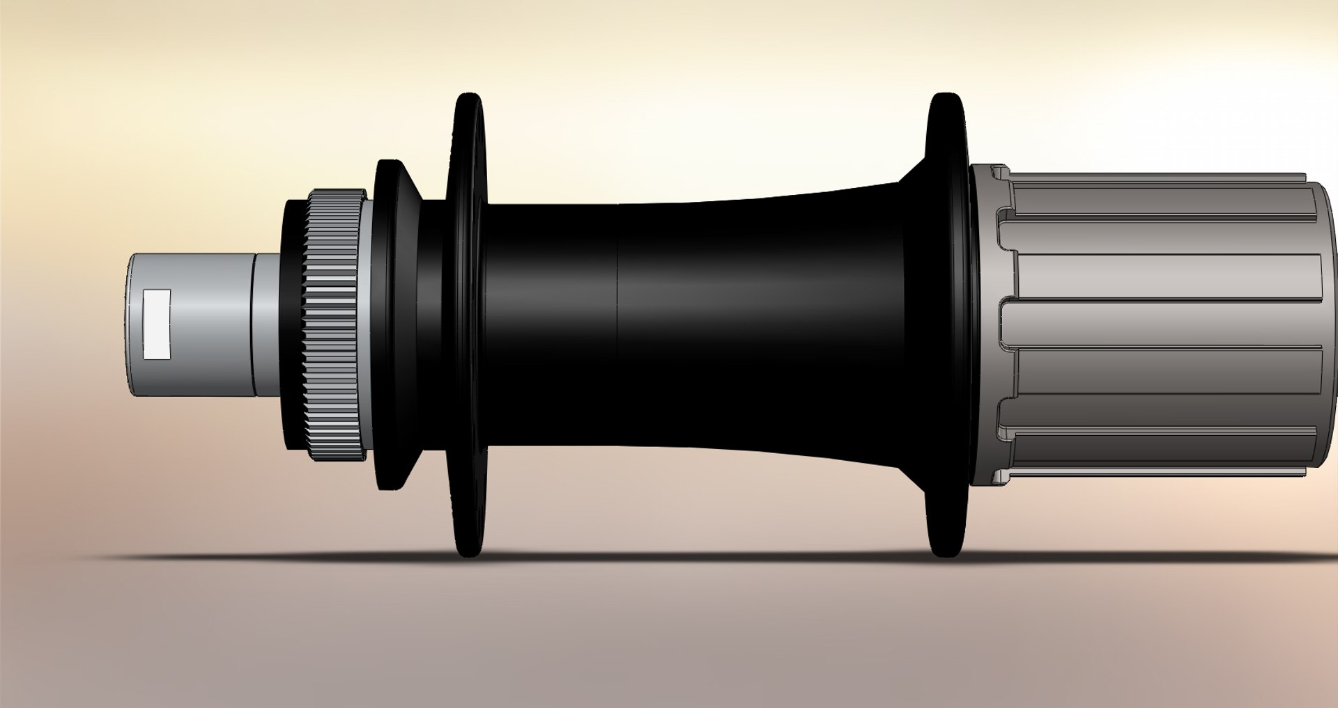 Shimano Xtr Rear Hub 3d Model