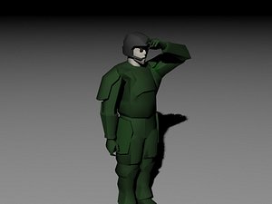 Free 3D Soldier Models
