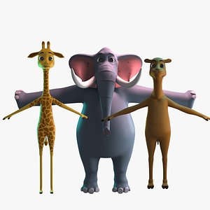 Stylized Animals NoRig V3