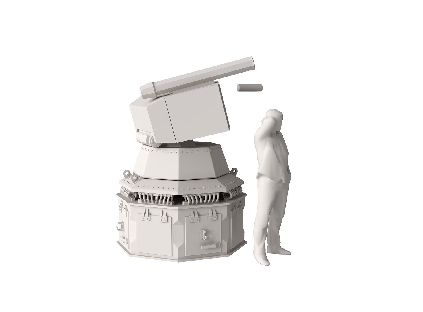 MASS Multi Ammunition Softkill System 3D Model - TurboSquid 2018725