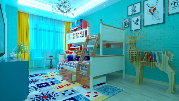 3D children s room