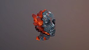 3D model Female Gem Fantasy Bust