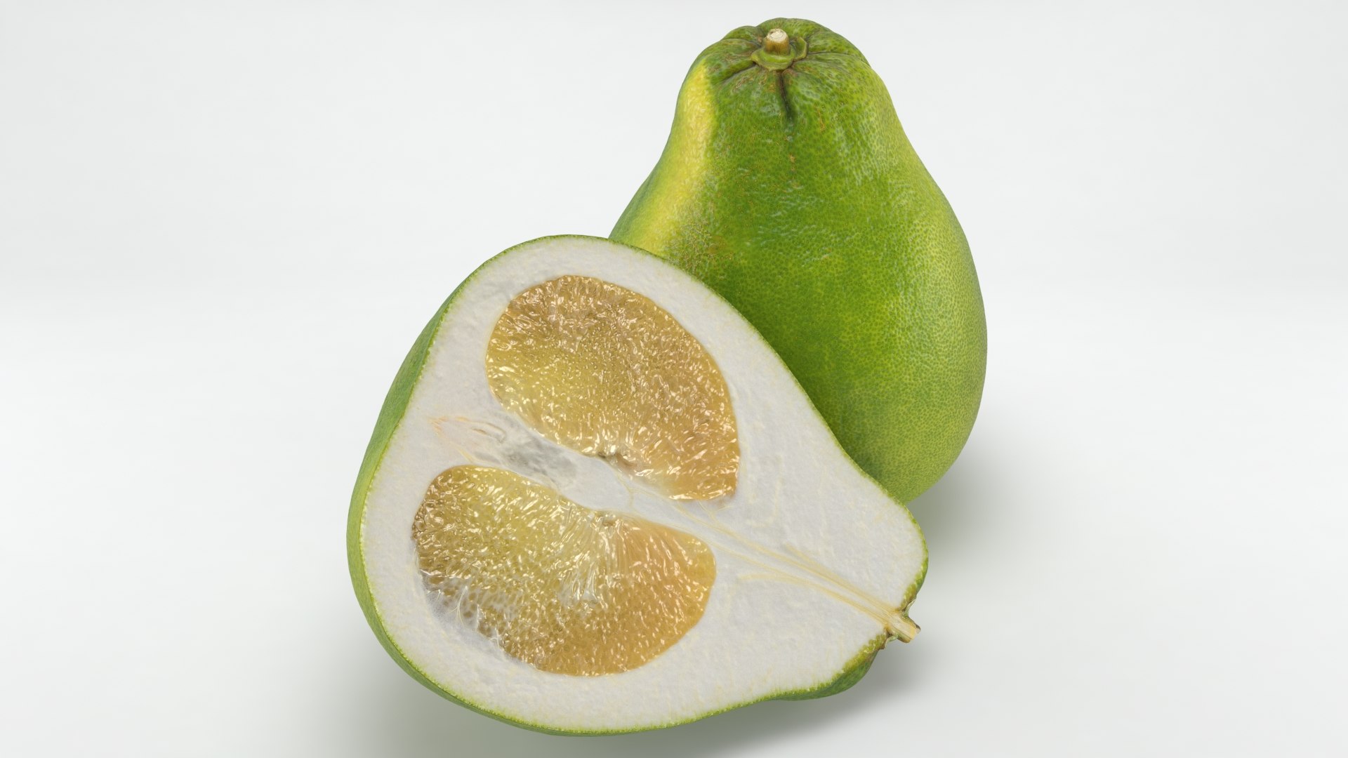 3D model Whole and Half Cut Yellow Pomelo https://p.turbosquid.com/ts-thumb/4z/dNnwF8/zB/wholehalfredpomelo_b0010/jpg/1645968170/1920x1080/fit_q87/dd7ed2c310f1ed571c6df2151b3f2df9b0829511/wholehalfredpomelo_b0010.jpg