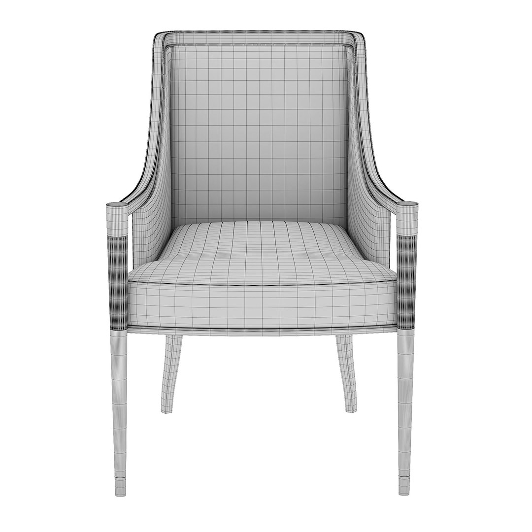 SIGNATURE DINING ARM CHAIR By Bakerfurniture 3D Model TurboSquid 1947462