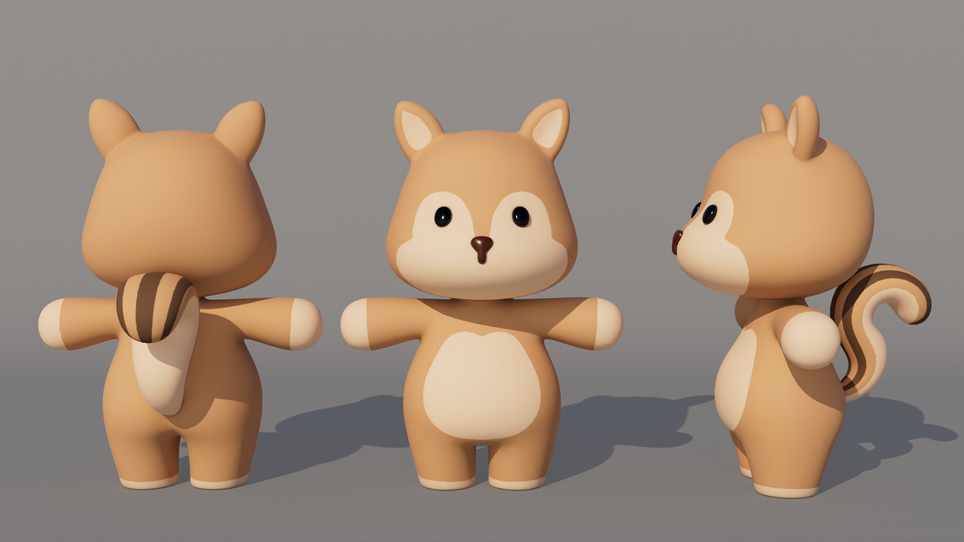 Rigged Cartoon Squirrel 3D model https://p.turbosquid.com/ts-thumb/4z/hoY8Uc/l3/squirrel2/png/1718720820/1920x1080/fit_q87/5b00b7126f034d7af1f34b8206ed76bf54275541/squirrel2.jpg