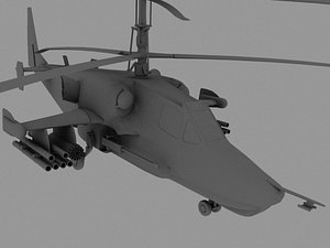 ka 50 hocum russian attack helicopter