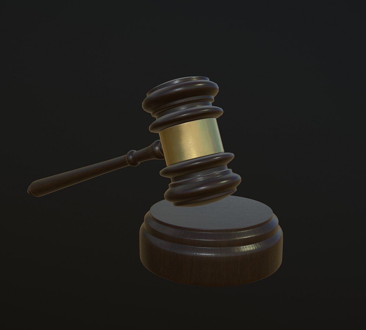 3D Gavel Model - TurboSquid 1690265