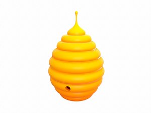 bee hive 3D