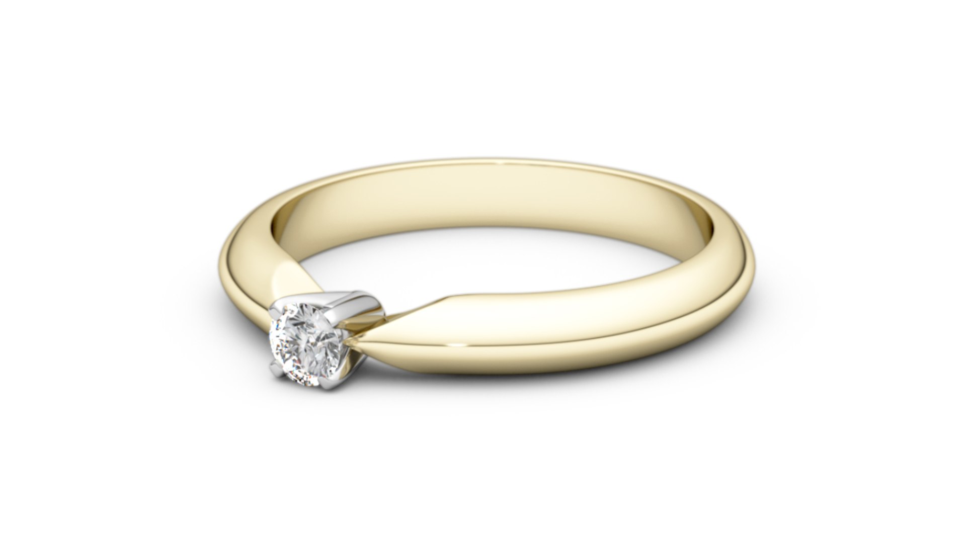 3D Model Print Solitaire Rings - TurboSquid 1286063