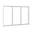 Ventana de metal negro 3100mm x 1880mm