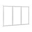 Ventana de metal negro 3100mm x 1880mm