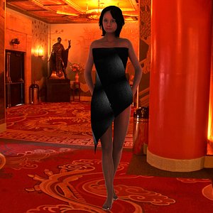 pazima female 3d model