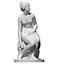 Statue of Nymph Preparing For The Bath