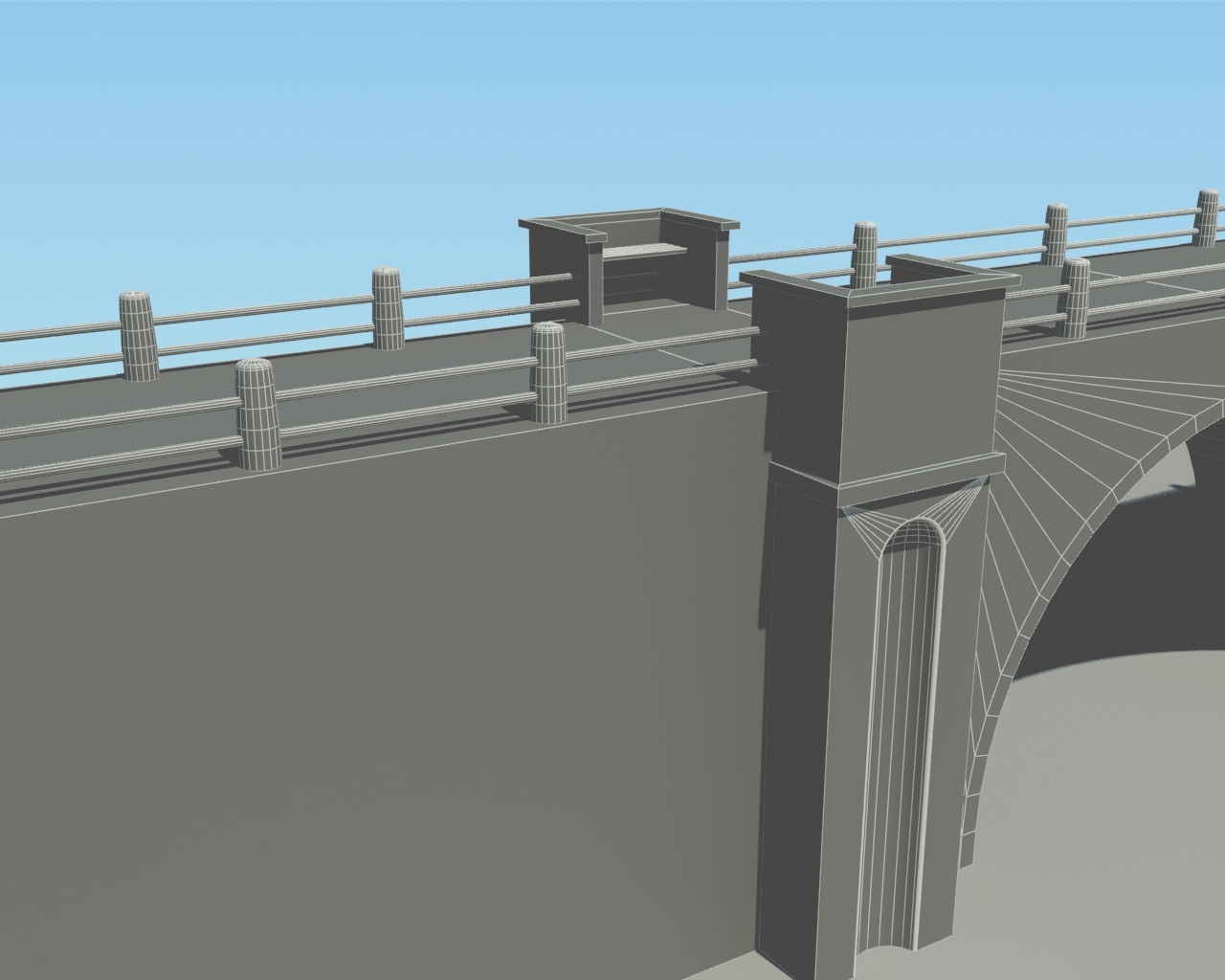 free max model stone bridge