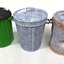 refuse kit bins 3d model