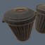 refuse kit bins 3d model