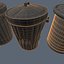 refuse kit bins 3d model